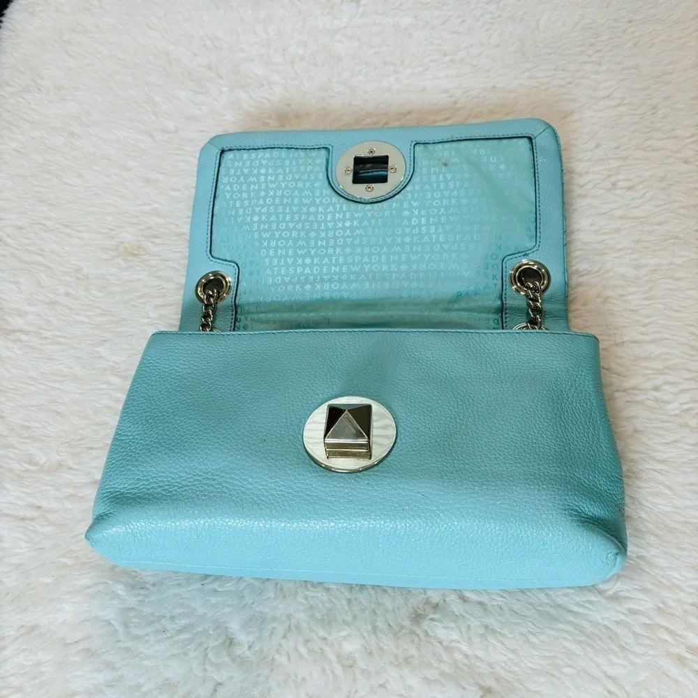 Kate Spade NY Natalia Flap Grain Leather Small Shoulder/Crossbody Bag 11”x6.5”x3